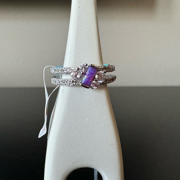 BP Sterling Ring with Lilac Opal (RBP 5711) - Picture 10 of 11